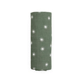 Organic Cotton Muslin Swaddle Blanket - Sage Suns