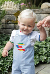 White T-Shirt With Multi Tipping