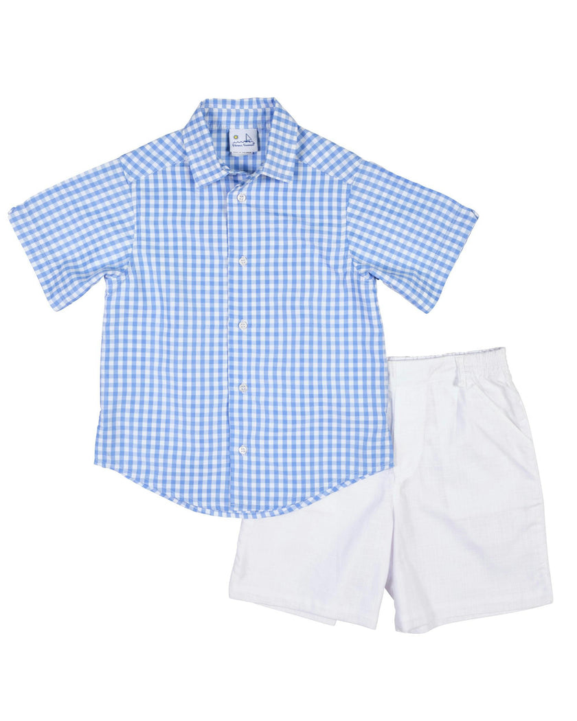 Gingham Camp Shirt