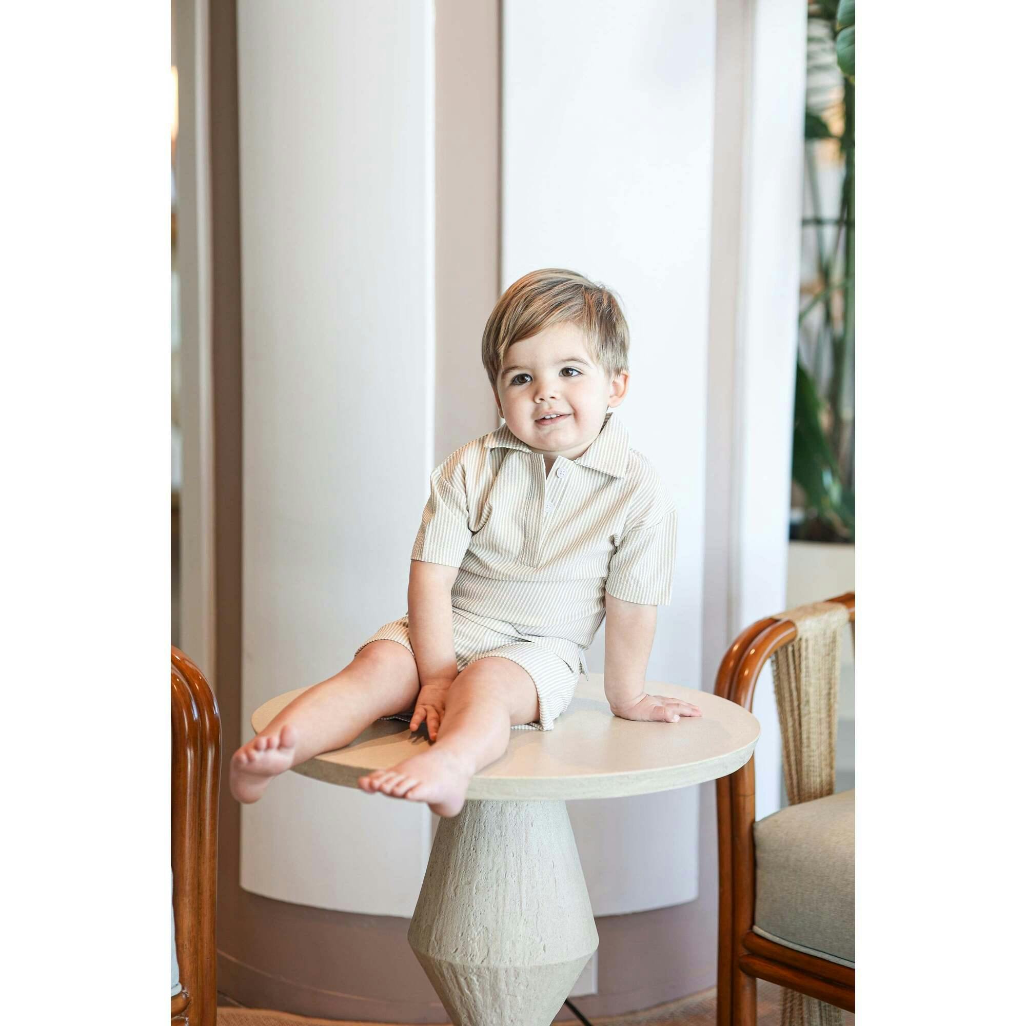 Seersucker Boys 2Pc Set
