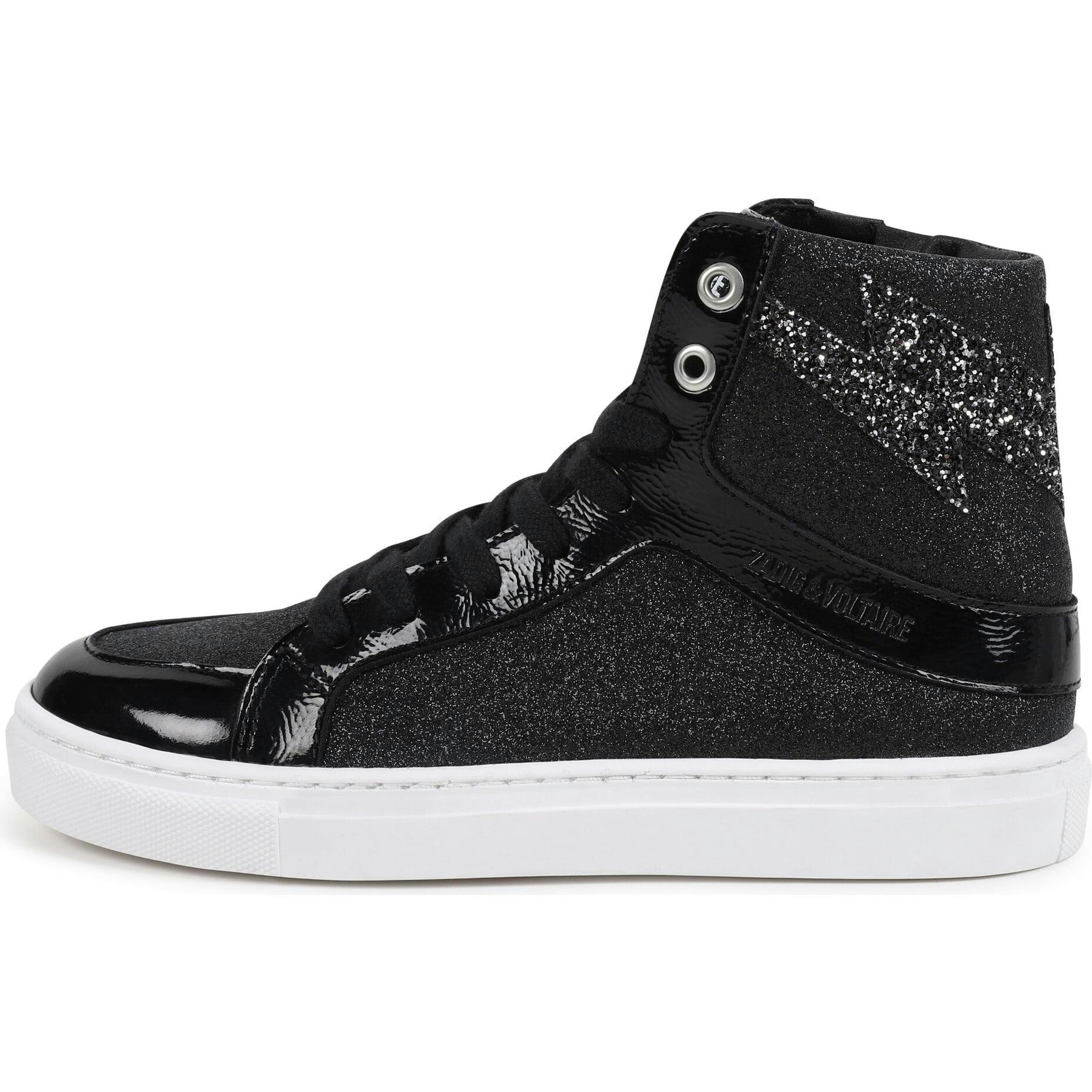 Blam-Blam Glitter High Top Sneakers