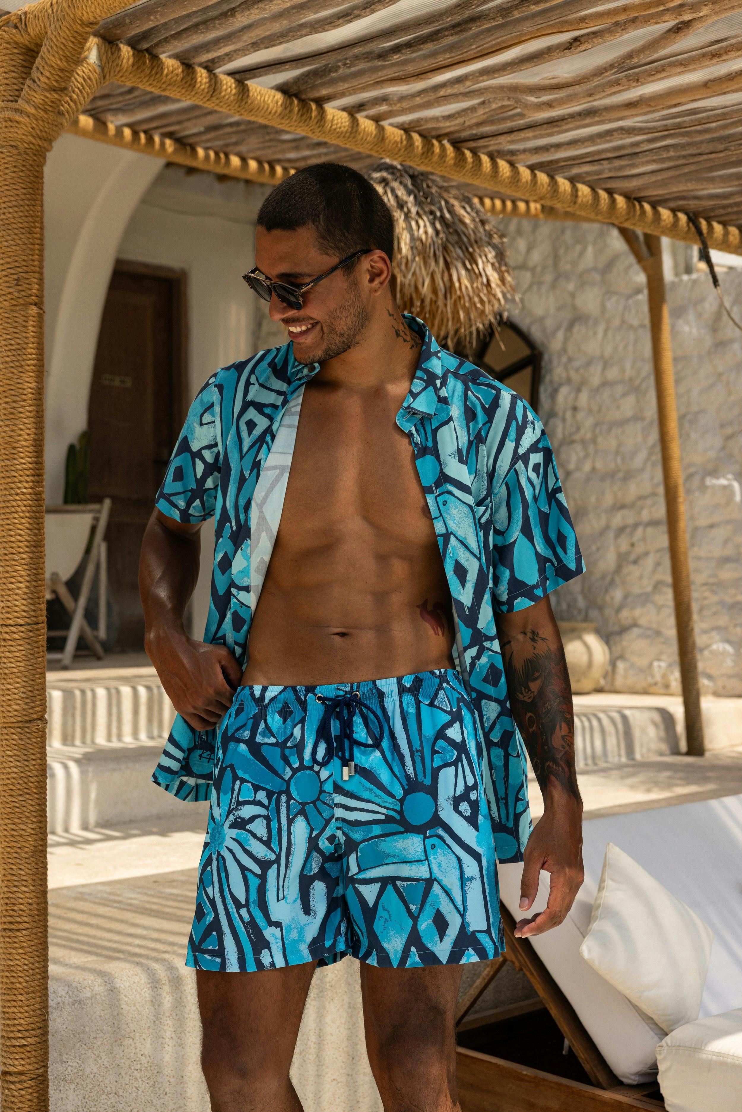 The Desert Island - Full Moon - Short Sleeve Shirt