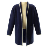 Navy Boucle Sparkle Jacket