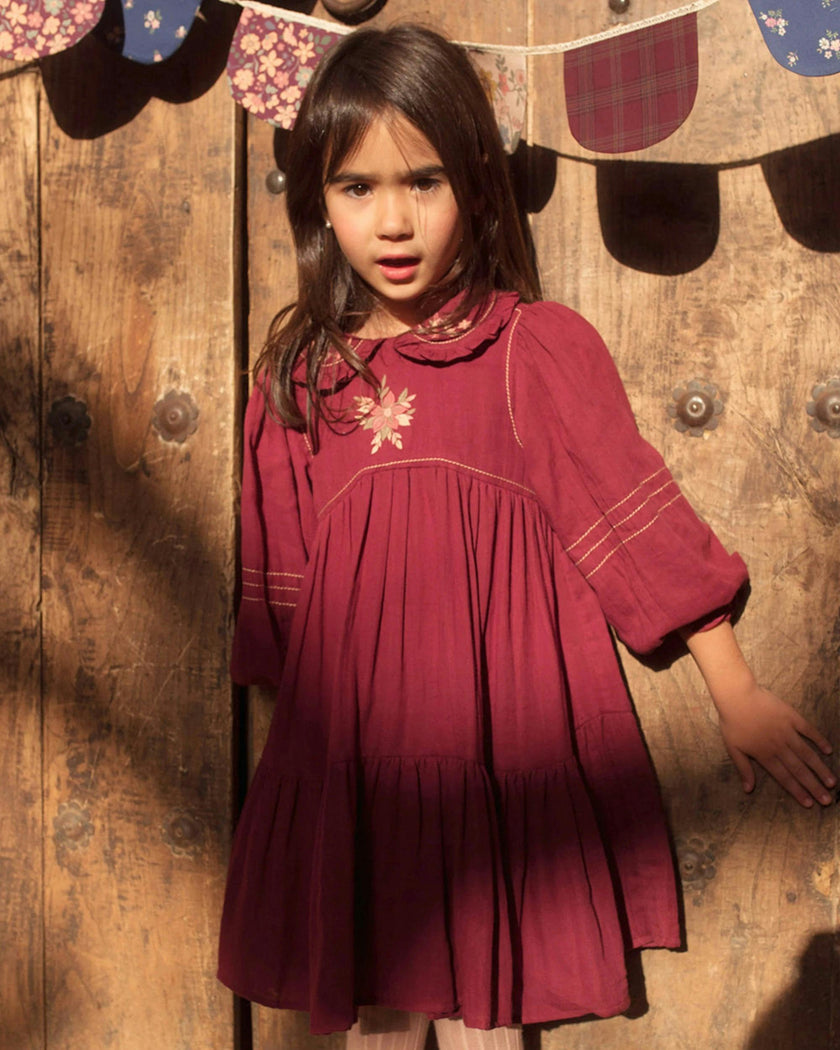 Marguerite Dress - Plum