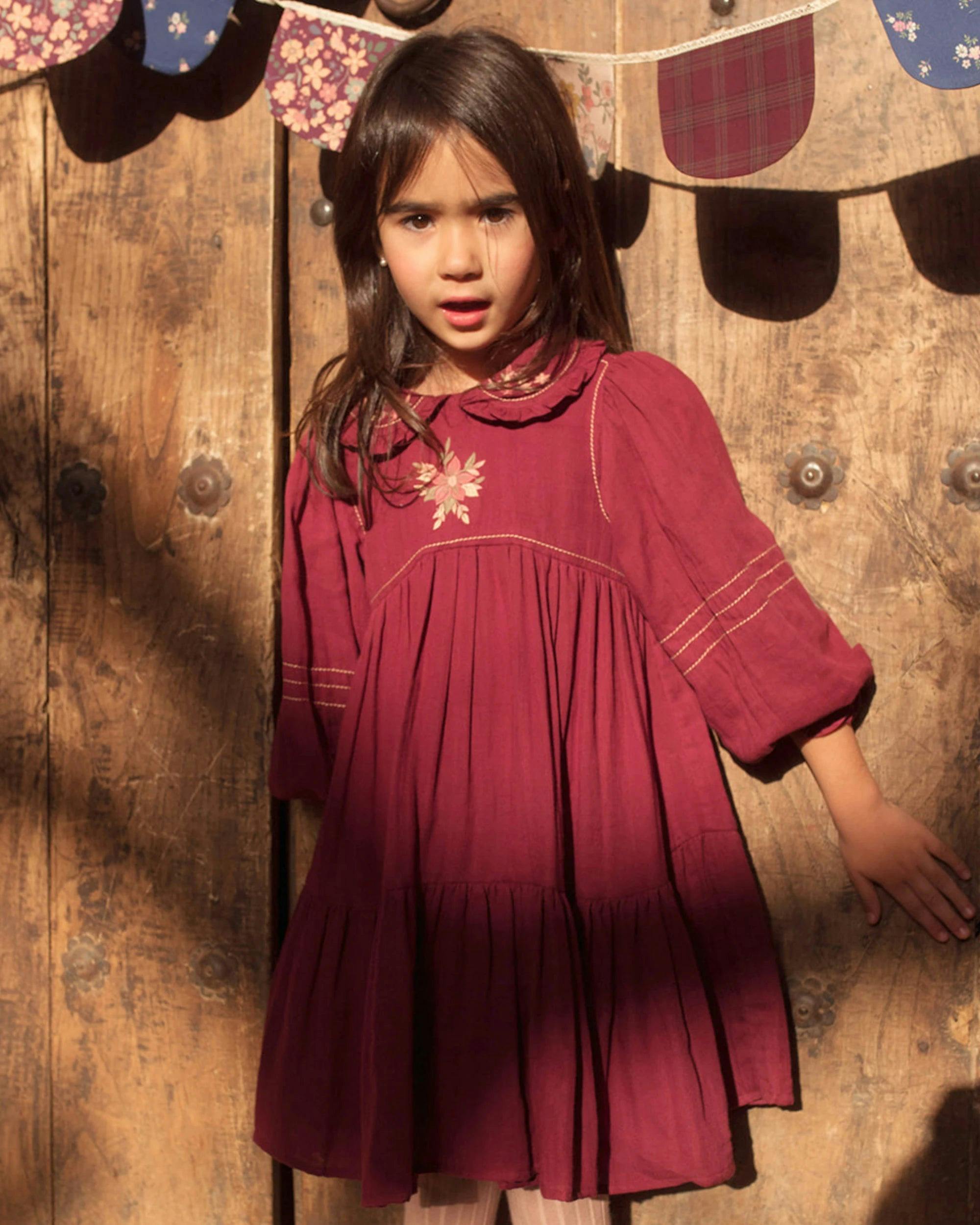 Marguerite Dress - Plum