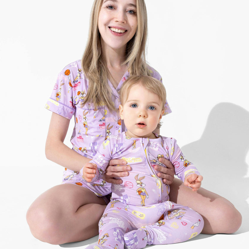 Lola Bunny Bamboo Women's Pajama Short Set