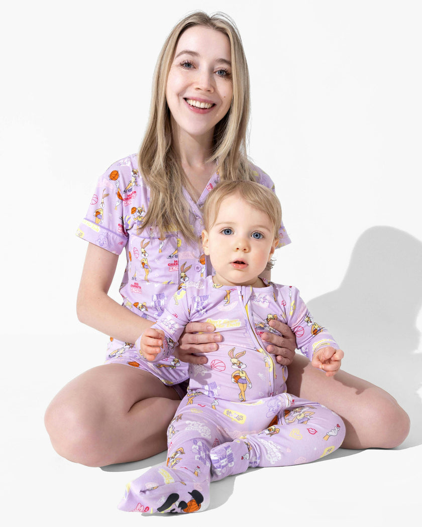 Lola Bunny Bamboo Women's Pajama Short Set