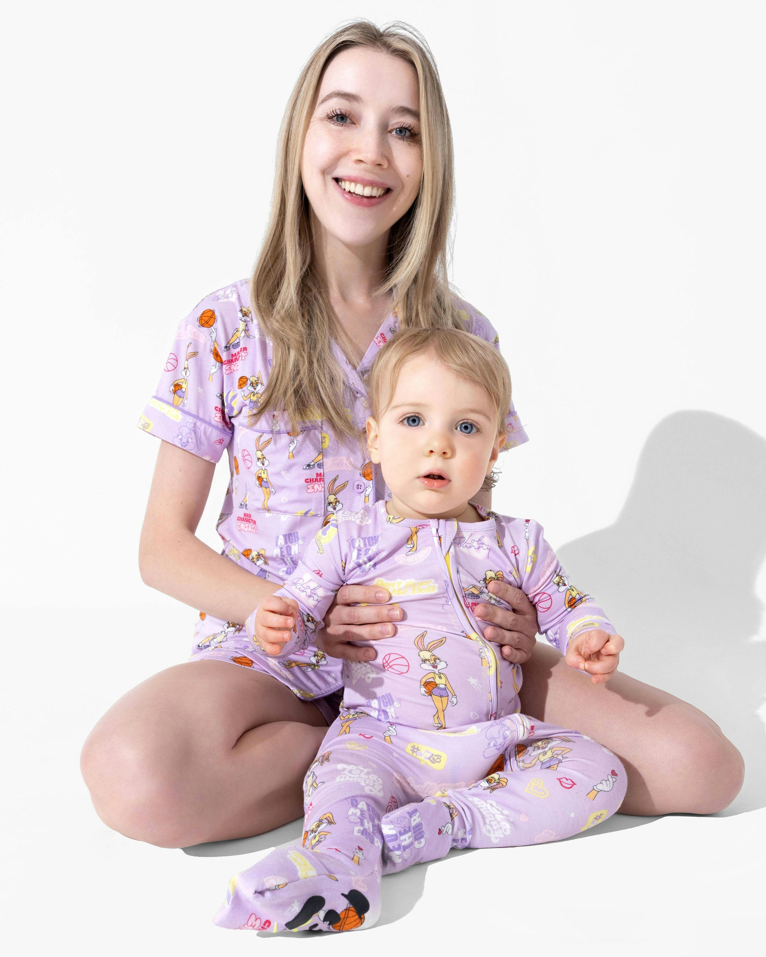 Lola Bunny Bamboo Women's Pajama Short Set