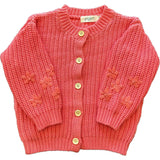 Poppy Flower Cardigan