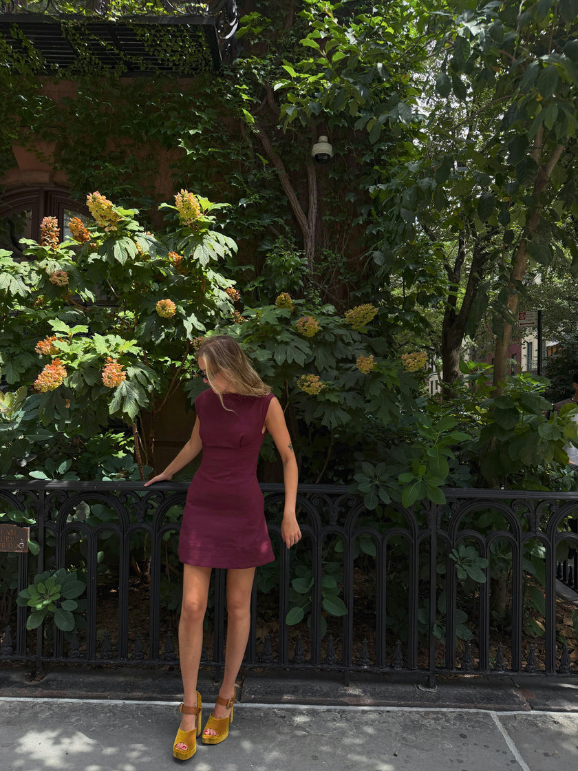 The Rhiannon Dress -  Mulberry