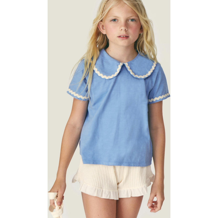 Mipounet SS26 Odetta Flammé, Blue