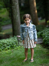 Puff Sleeve Denim Jacket