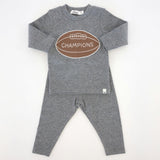 Football Patch L/S 2pc Set