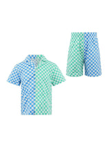 Checkered Summer Boys Set