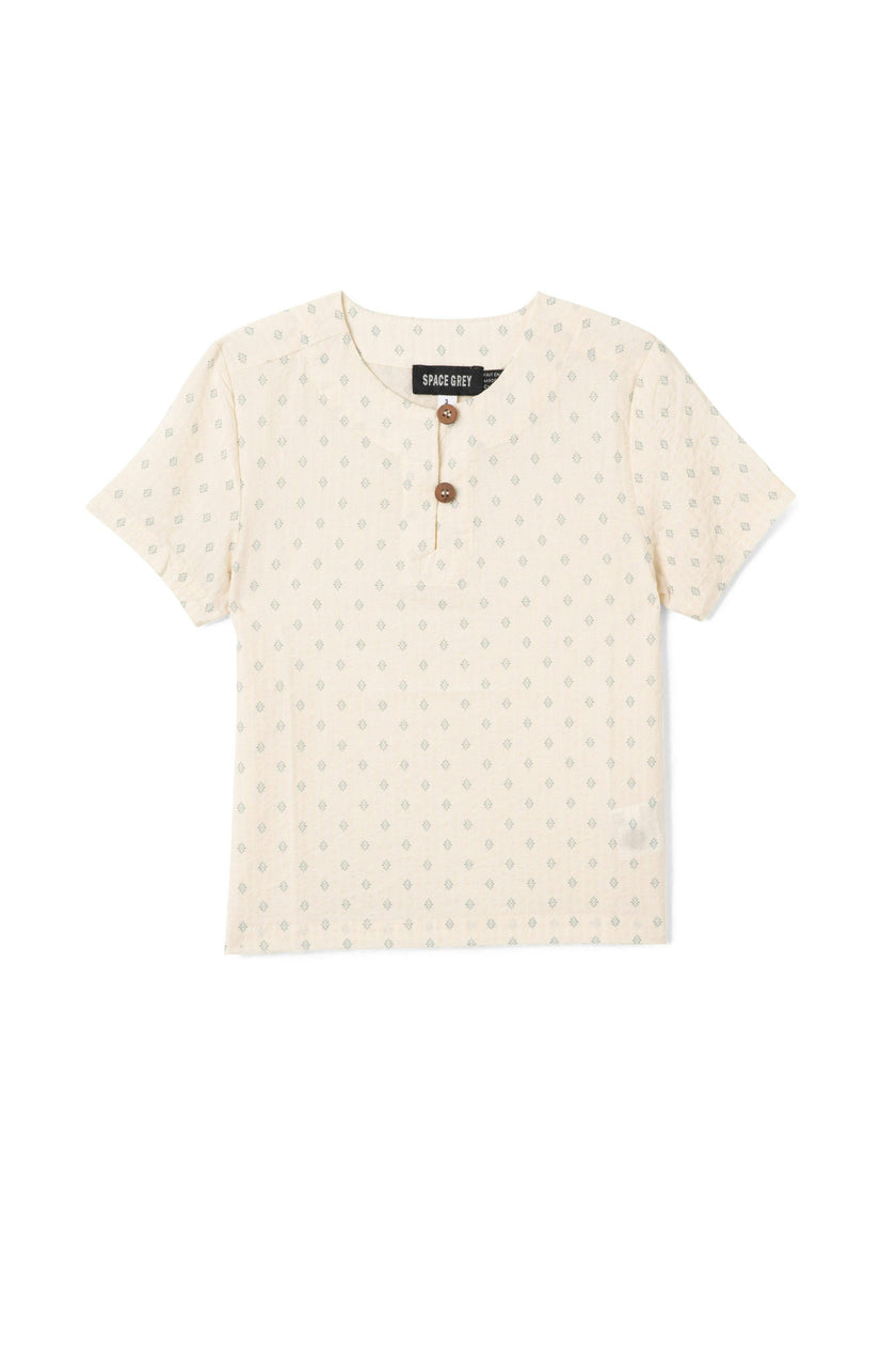 Printed Gauze Shirt