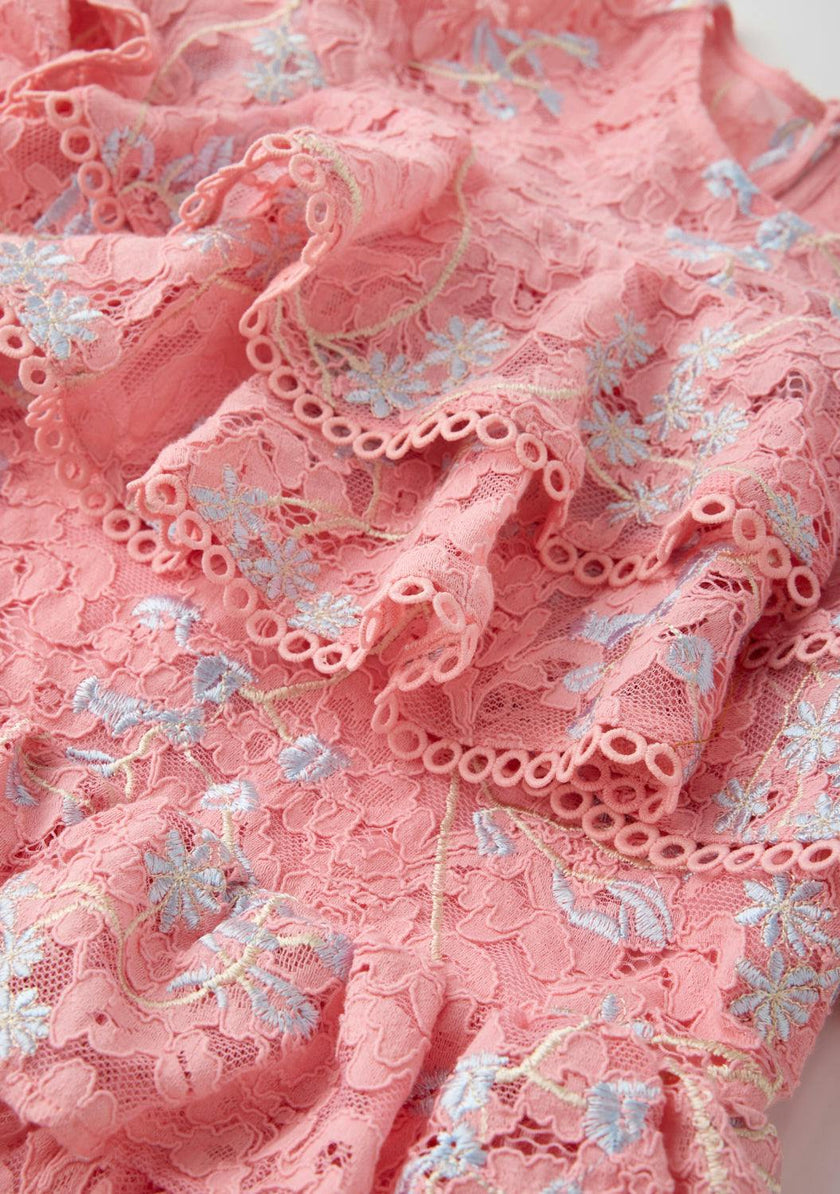 Allyson Frill Mini Dress