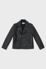 Faux Leather Moto Jacket
