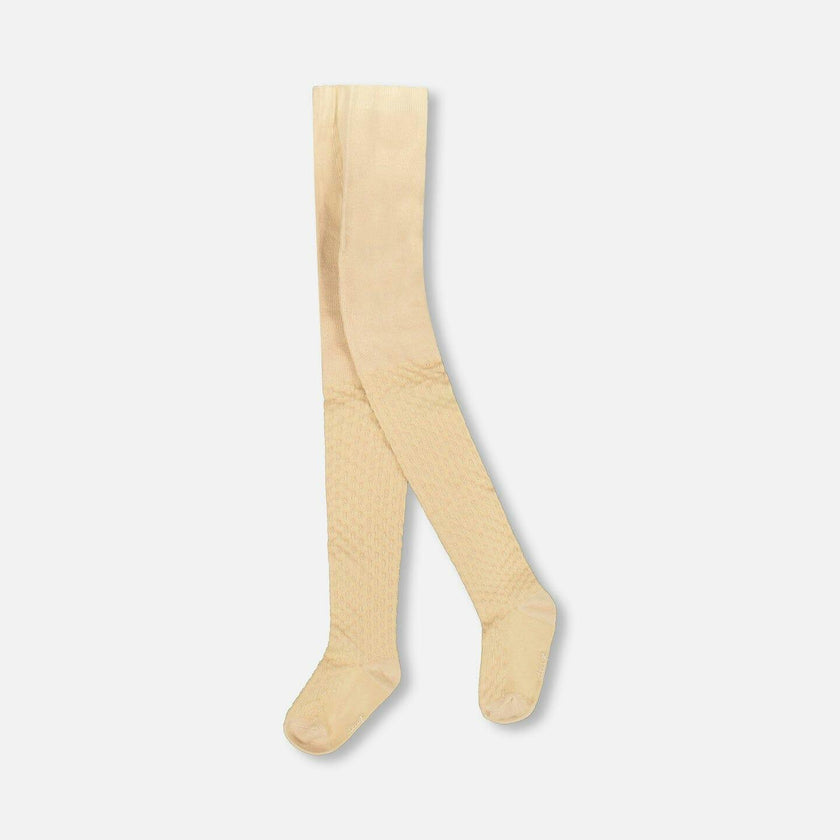 Knit Tights Beige