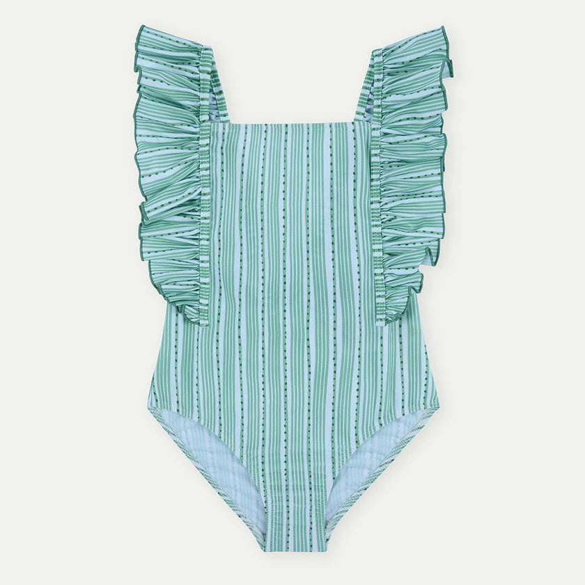 Girls' Ruffle Swimsuit