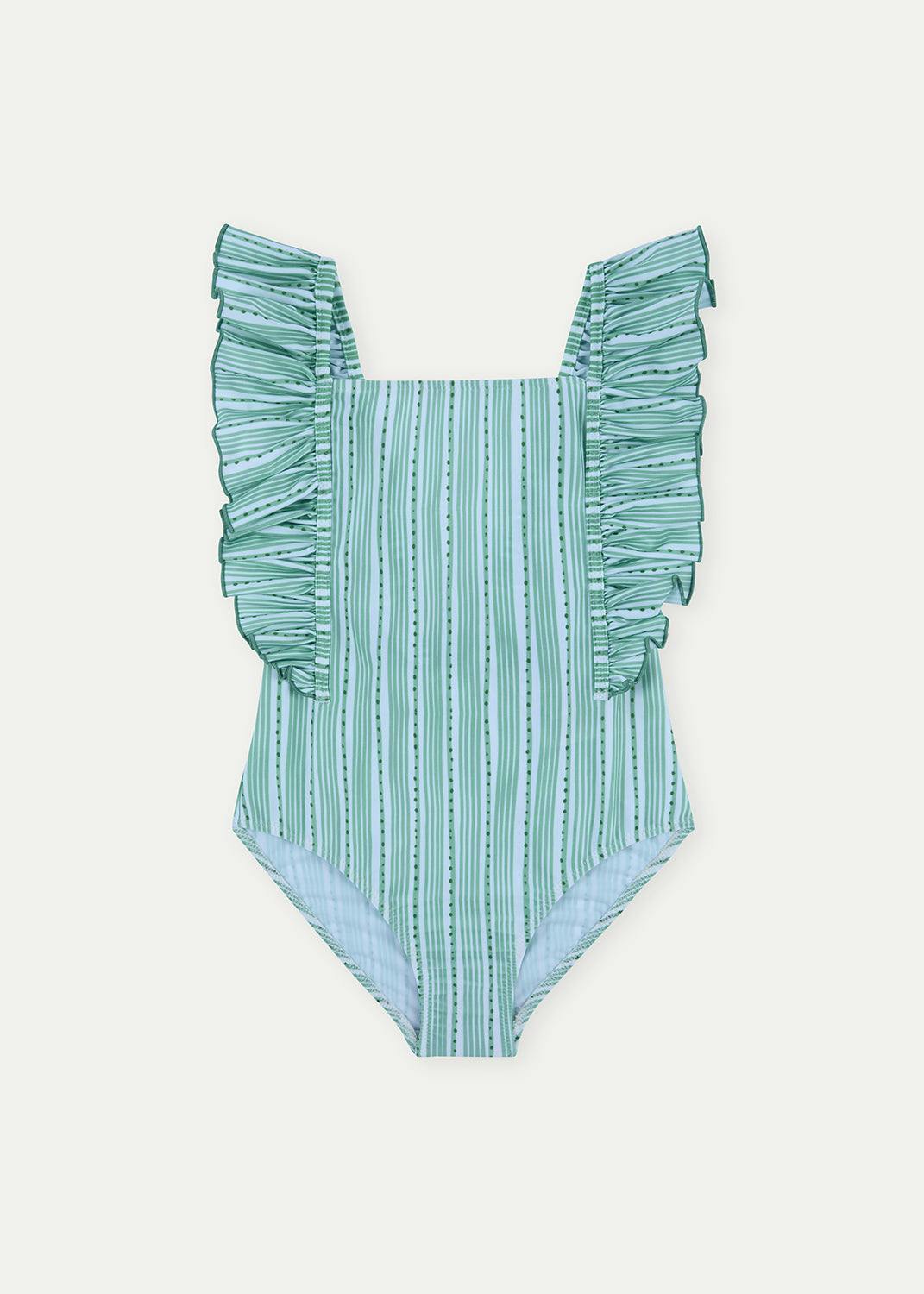 Girls' Ruffle Swimsuit