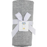 Gray Knit Blanket