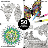 Kits For Kids: Creative Coloring - 50 Coloring Pages