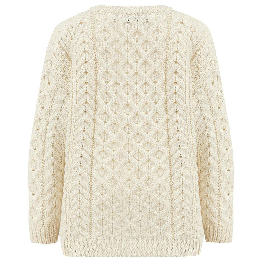 Cadogan Supersoft Merino Children's Sweater - Cream