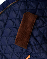 Women's Puffer Jacket in Navy Blue