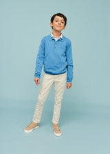 Cotton Polo Jumper
