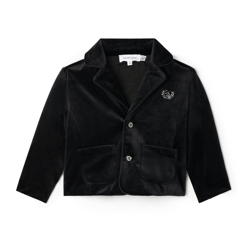 Crest Embroidered Jacket