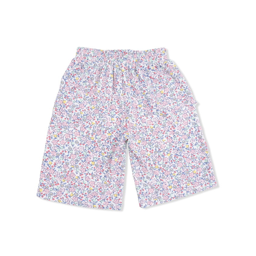 Elizabeth's Garden - Short Sleeve Shirt with Wide Leg Pant