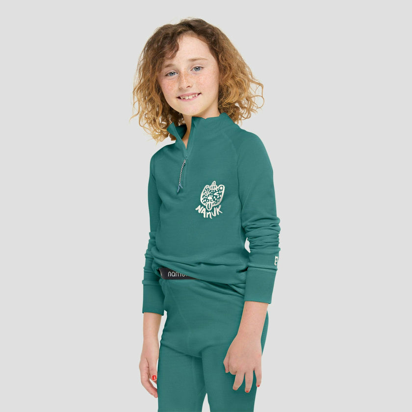 Honu Merino half-zip longsleeve "Rascal"