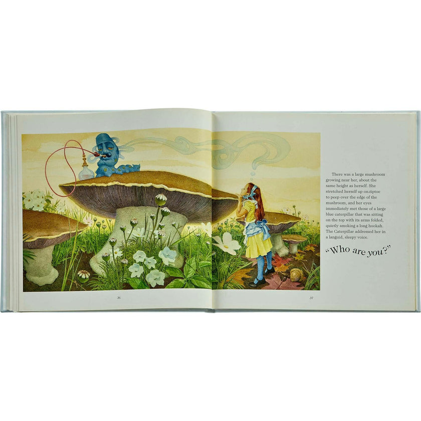 Alice's Adventures in Wonderland Leather Bound Classic Children's Book