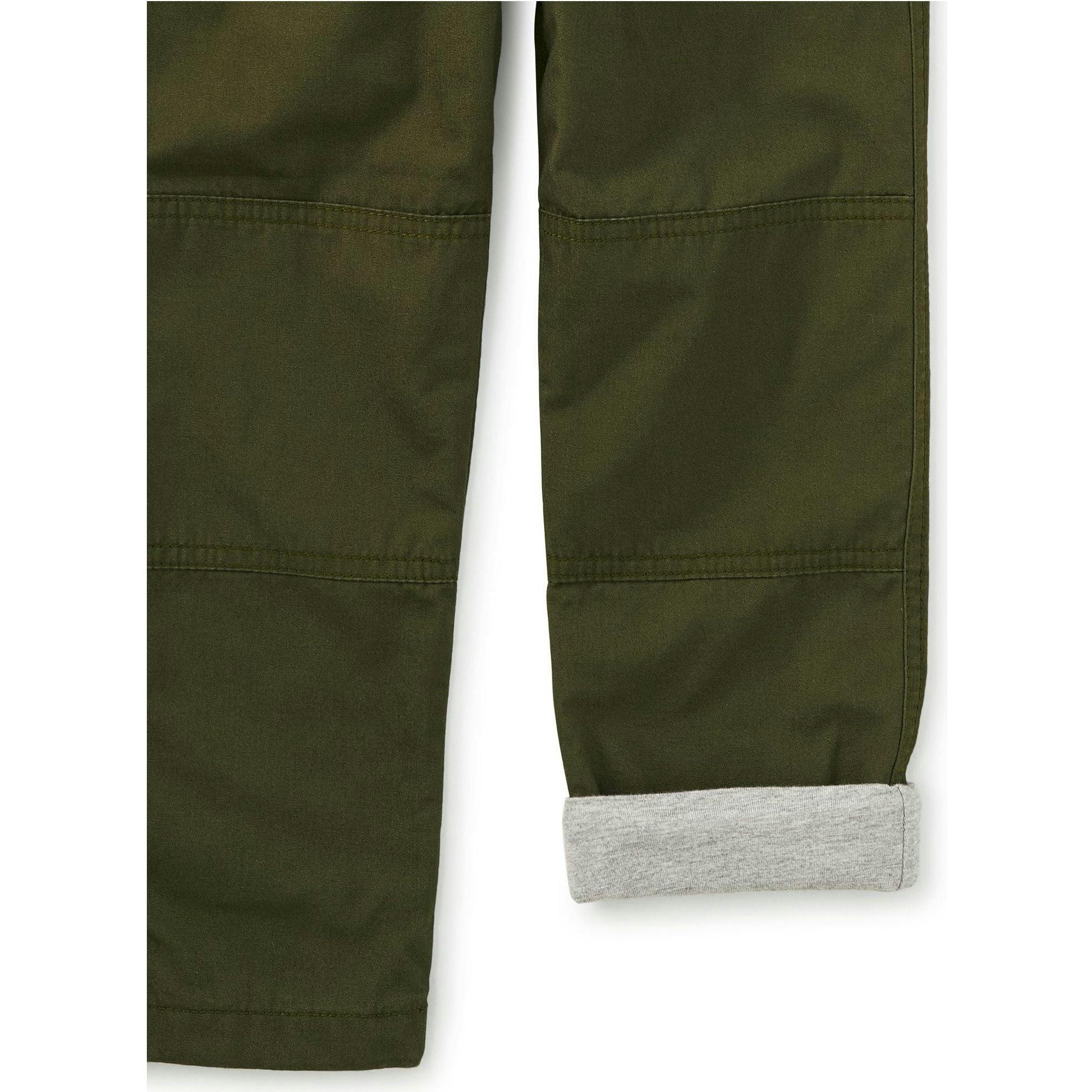 Cozy Does It Lined Pants, Green