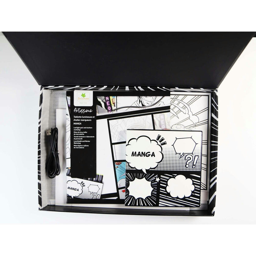 Manga - + Led Light Pad And Markers Workshop - 10y+