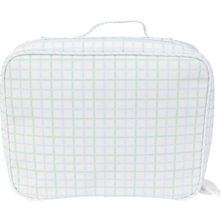 The Lunchbox in Blue/Green Windowpane