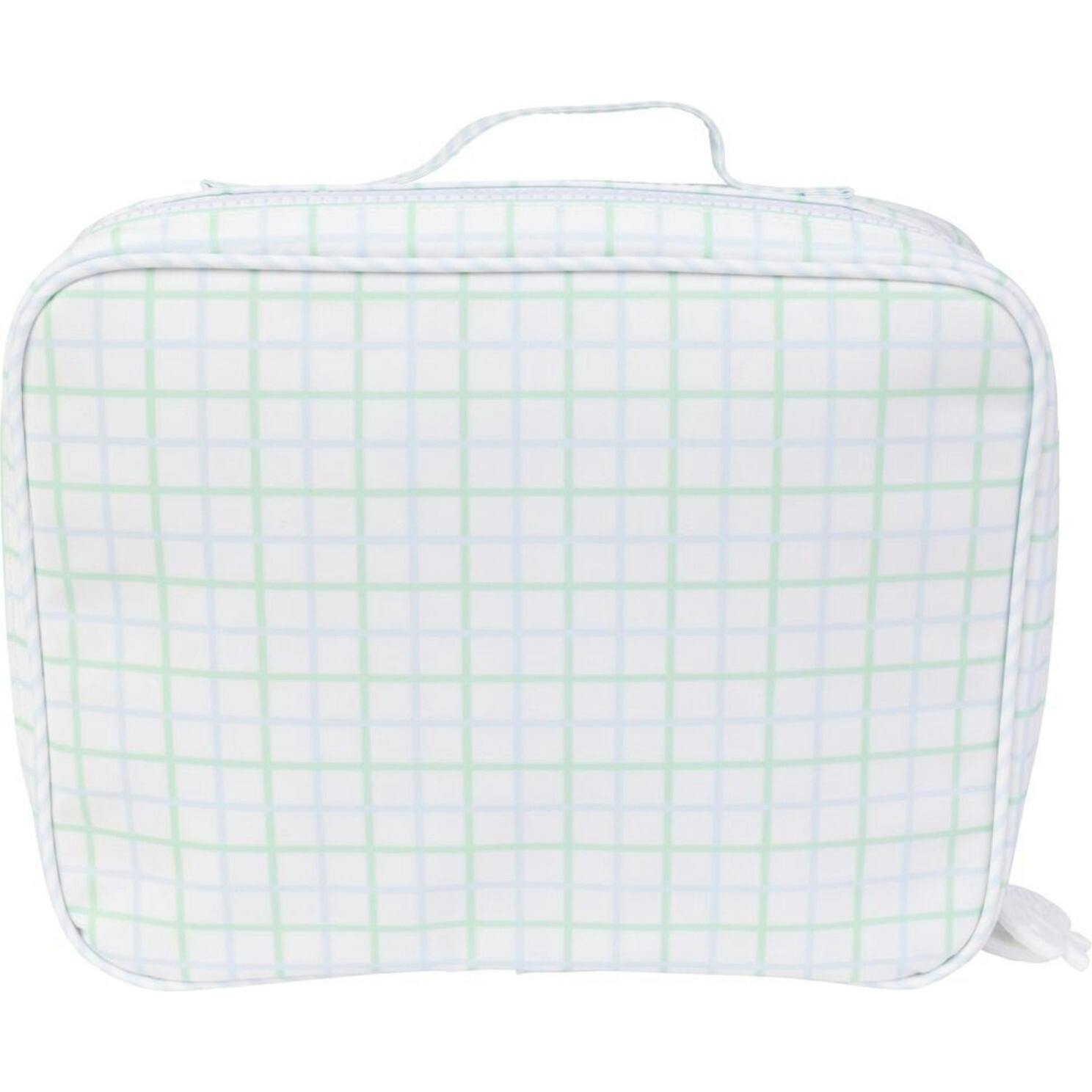 The Lunchbox in Blue/Green Windowpane