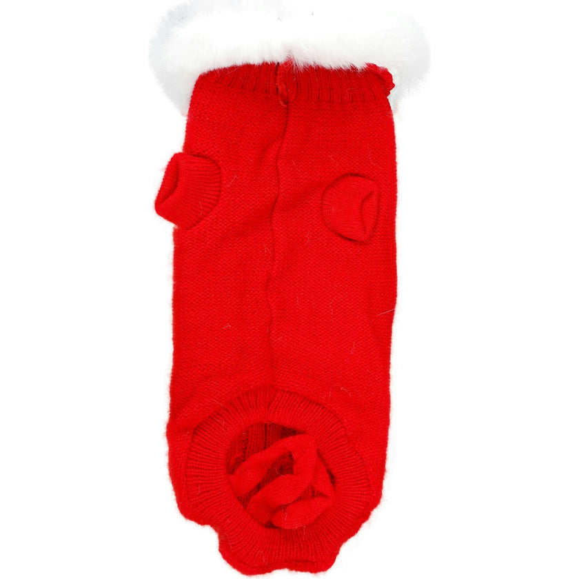 WINTER GINGERBREAD MAN SWEATER, Red
