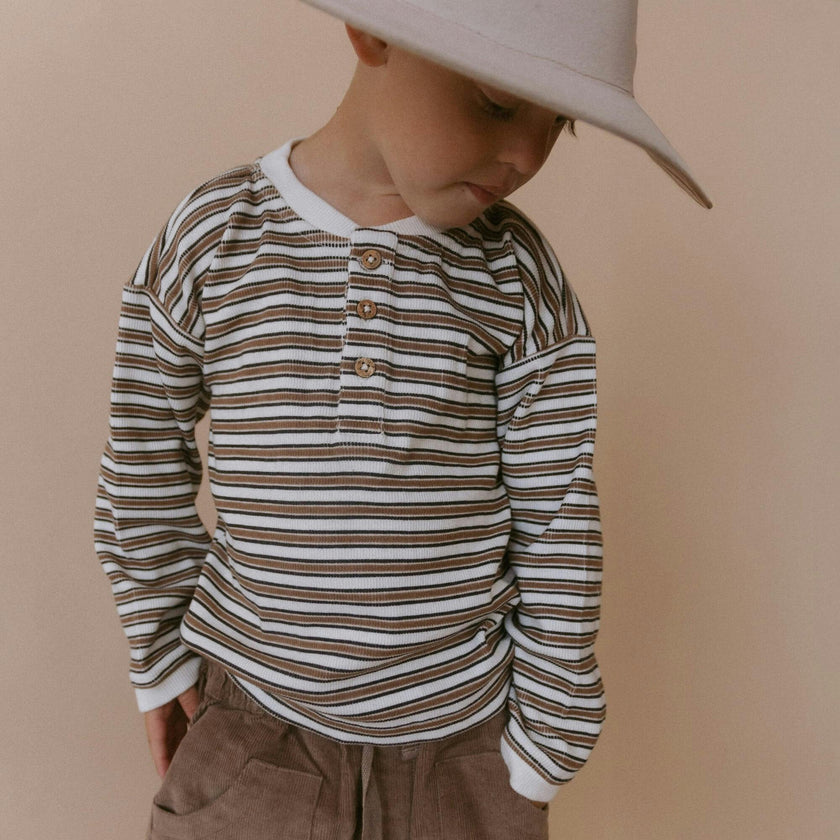 Organic Henley Tee