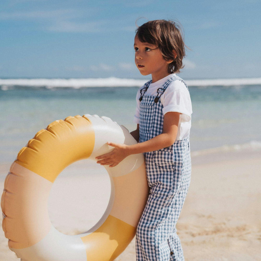 Atlantic Seersucker Overalls