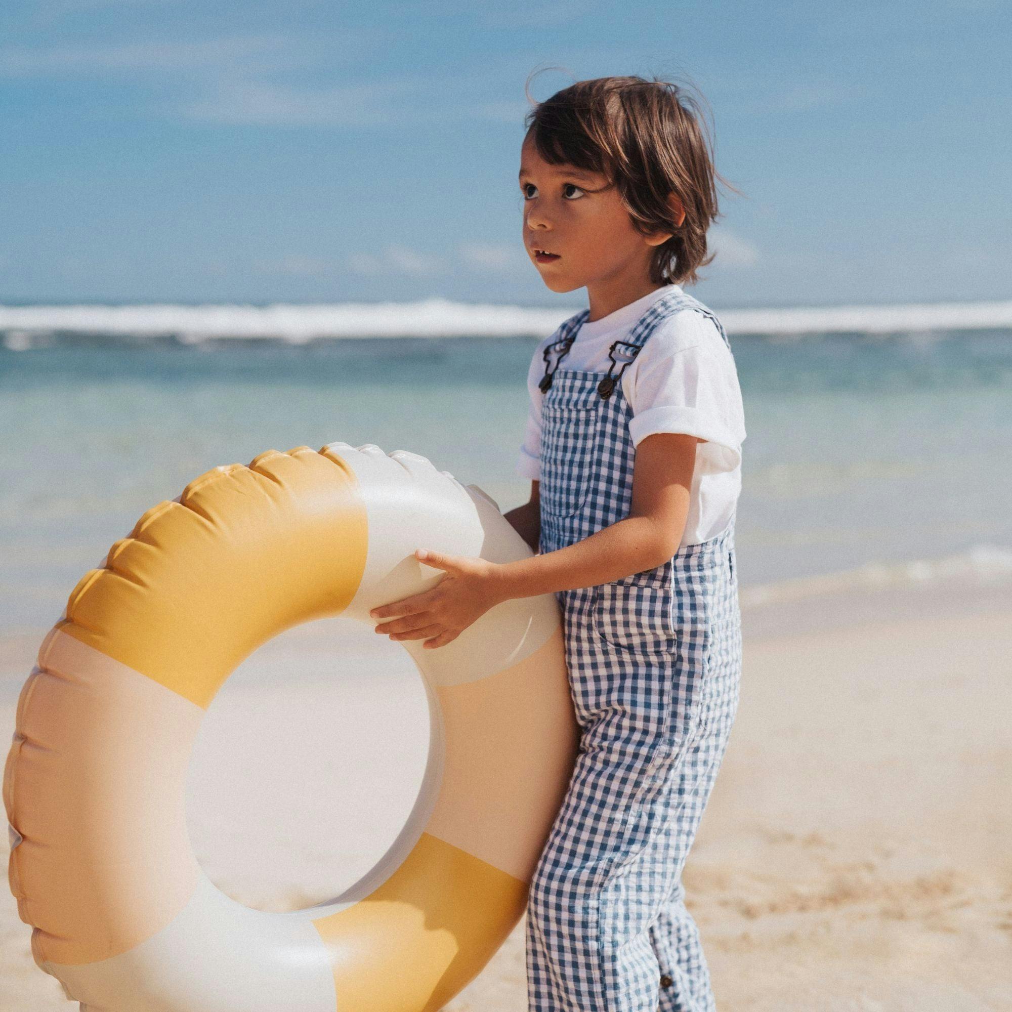 Atlantic Seersucker Overalls