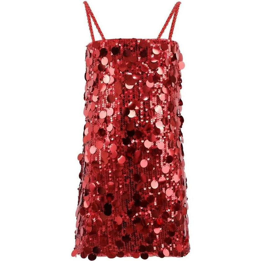 Paillette Ruby Party Dress