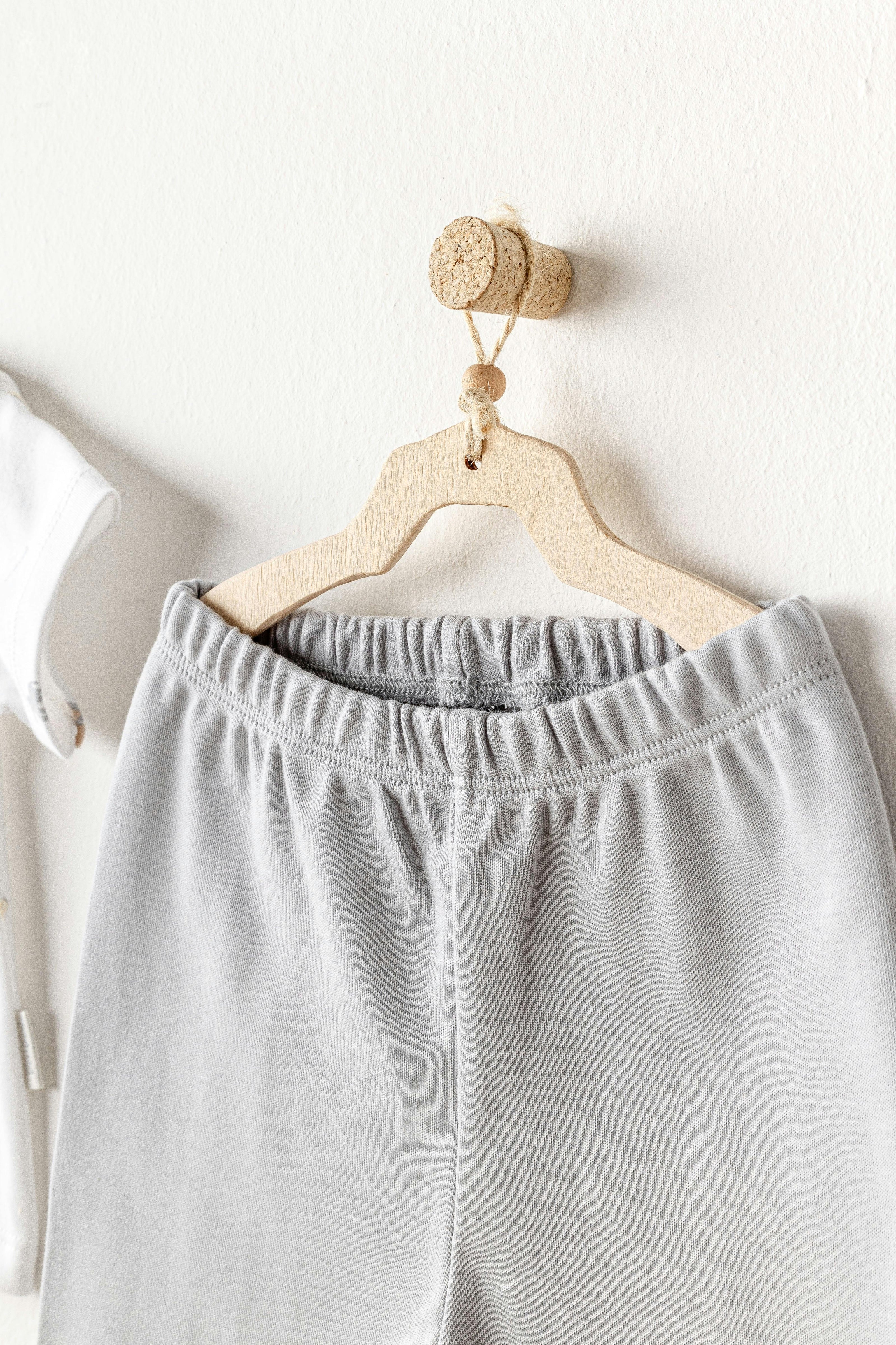 Grey Little King Elephant Pants Outfit