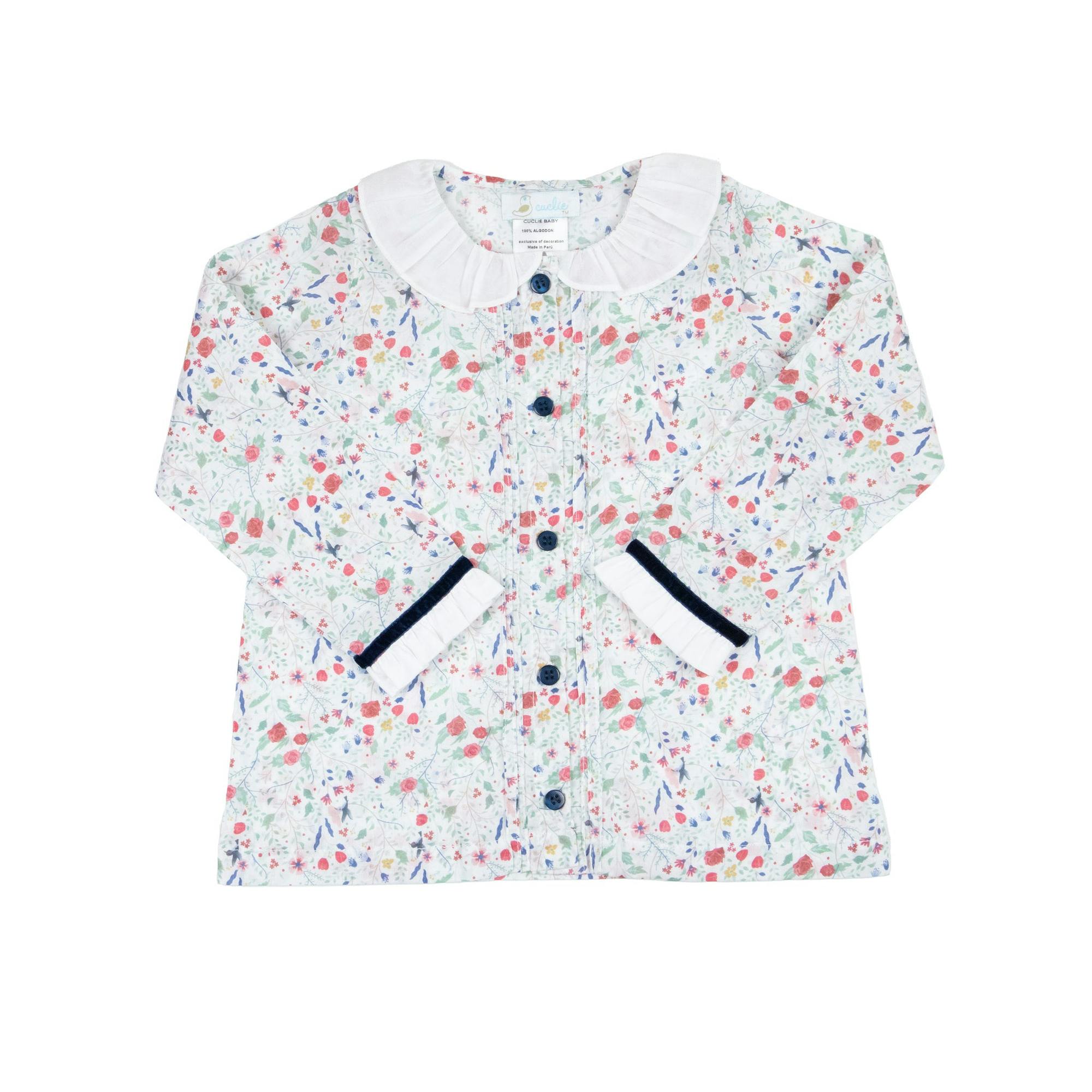 Rosa Blouse - Winter Floral