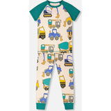 Organic Cotton Two-Piece Pajamas Set, Grey