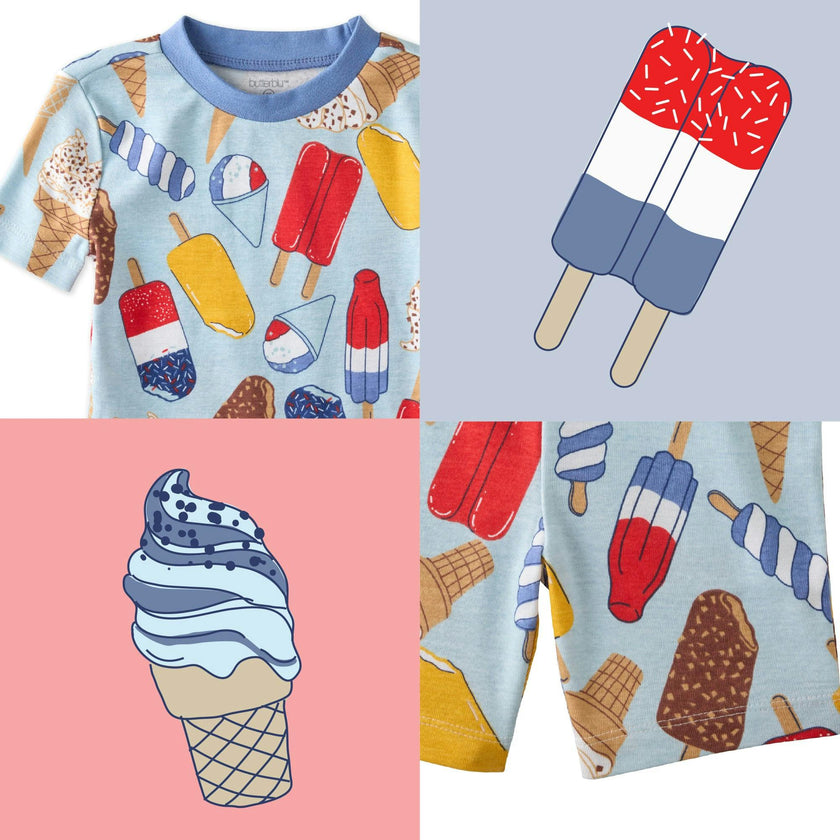 SHADE Snug-fit 2-Piece Toddler Pajamas for Boys & Girls