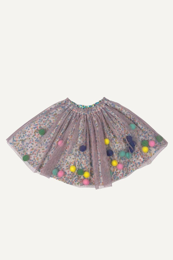 CLAIRE POM POM SKIRT