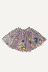 CLAIRE POM POM SKIRT