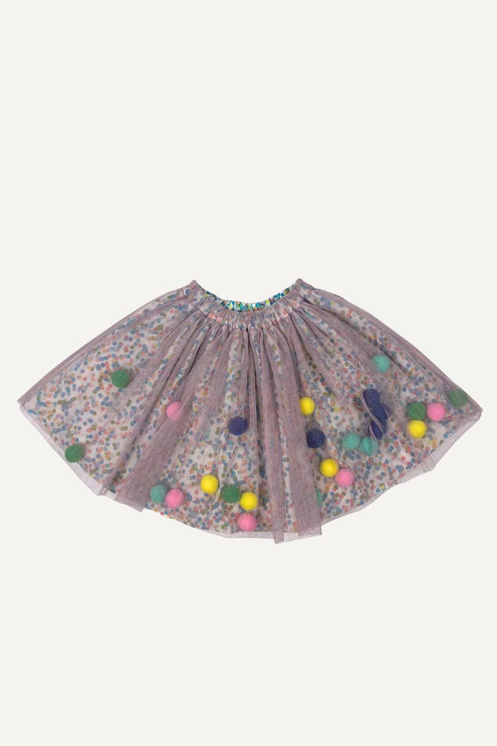 CLAIRE POM POM SKIRT