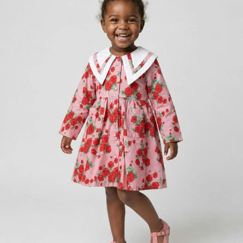 The Garden Dress |Vintage Rose